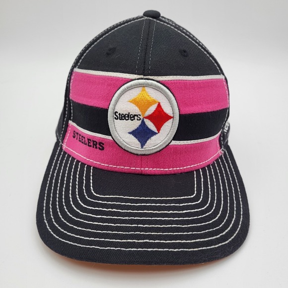 Reebok Other - Pittsburgh Steelers Breast Cancer Awareness Fitted Hat Reebok Mens Small/Medium